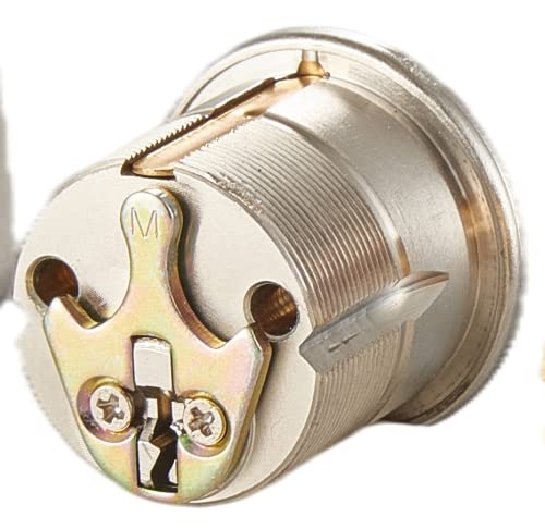 SUMBIN Mortise Cylinder Fit Mortise Door Lock with 1-1/8"" in Satin SS Finish - Image 2